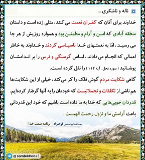 ناله و ناشکری